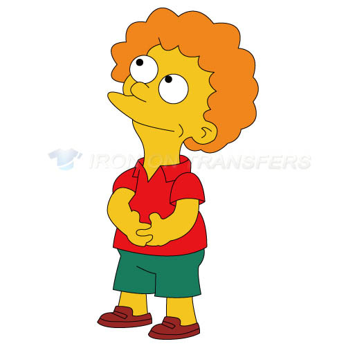 The Simpsons Iron-on Stickers (Heat Transfers)NO.3664